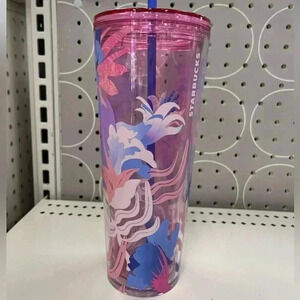 Starbucks Spring 2023 Floral Cold Venti Tumbler
